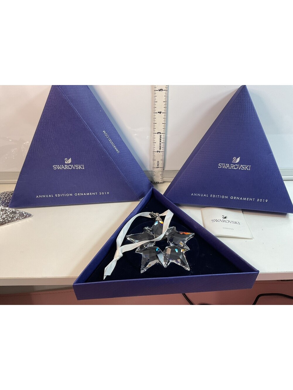 Swarovski 2019 Snowflake Ornament IOB